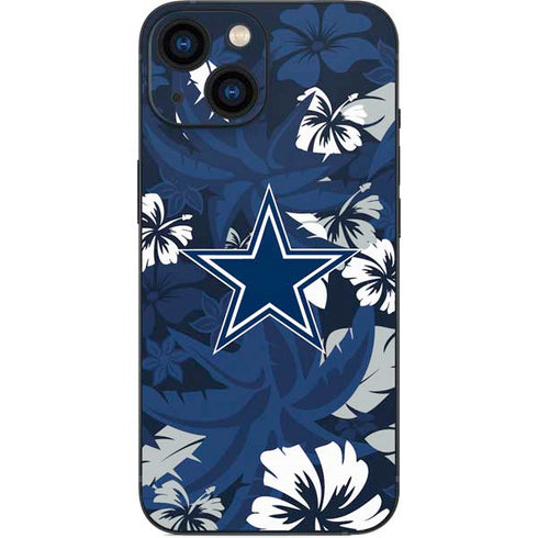 NFL Dallas Cowboys Tropical Print iPhone 13 Mini Skin