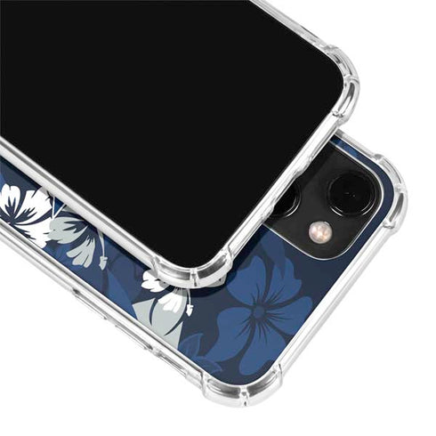 NFL Dallas Cowboys Tropical Print iPhone 15 Plus Clear Case