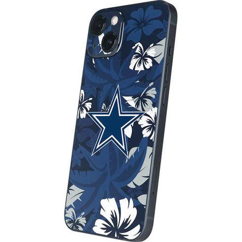 NFL Dallas Cowboys Tropical Print iPhone 14 Plus Skin