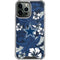 NFL Dallas Cowboys Tropical Print iPhone 14 Pro Max Clear Case