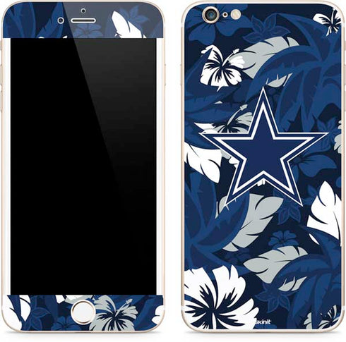 NFL Dallas Cowboys Tropical Print iPhone 6/6s Plus Skin