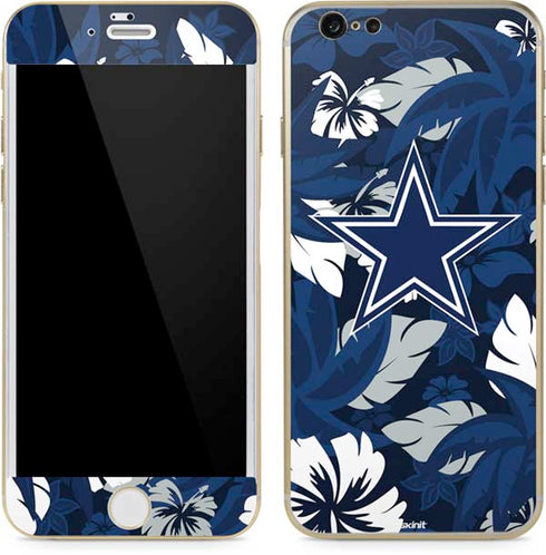 NFL Dallas Cowboys Tropical Print iPhone 6/6s Skin