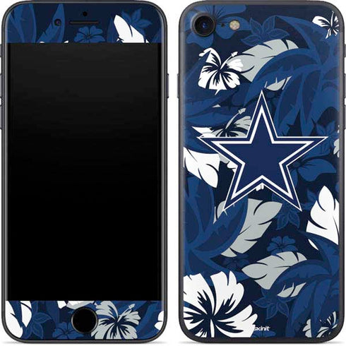 NFL Dallas Cowboys Tropical Print iPhone 7 Skin
