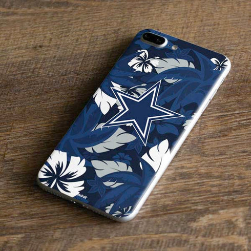NFL Dallas Cowboys Tropical Print iPhone 8 Plus Skin