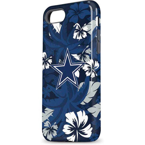 NFL Dallas Cowboys Tropical Print iPhone 8 Pro Case