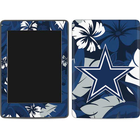 NFL Dallas Cowboys Tropical Print Amazon Kindle Skin