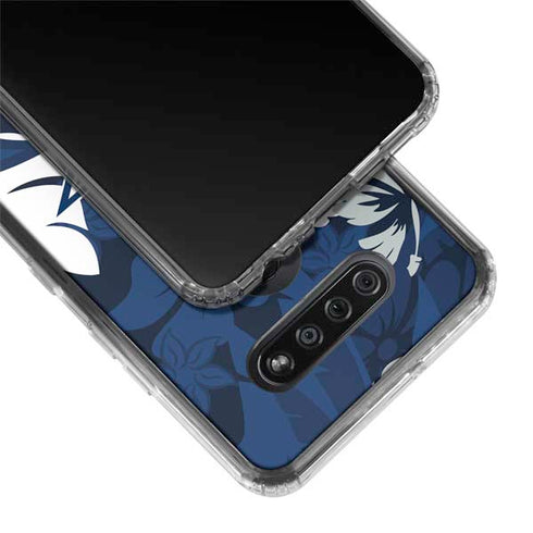 NFL Dallas Cowboys Tropical Print LG K51/Q51 Clear Case
