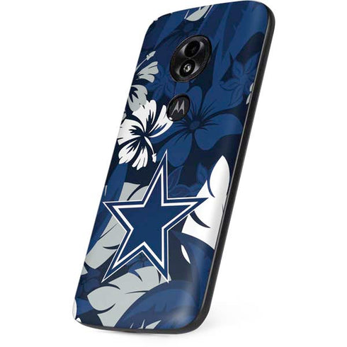 NFL Dallas Cowboys Tropical Print Moto E5 Play Skin