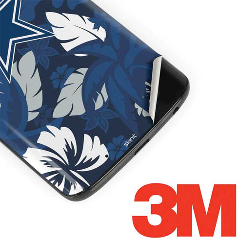 NFL Dallas Cowboys Tropical Print Moto G6 Skin