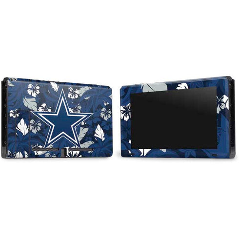 NFL Dallas Cowboys Tropical Print Nintendo Switch Bundle Skin