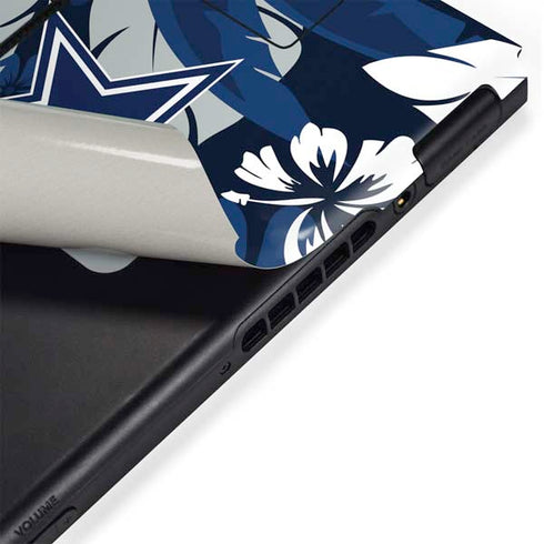 NFL Dallas Cowboys Tropical Print Nintendo Switch Bundle Skin