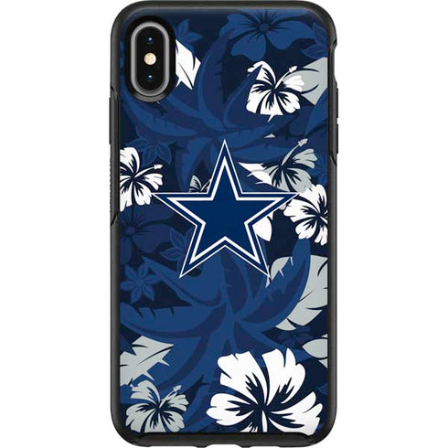 NFL Dallas Cowboys Tropical Print Otterbox Symmetry iPhone Skin