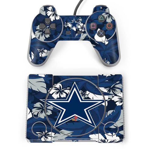 NFL Dallas Cowboys Tropical Print PlayStation Classic Bundle Skin