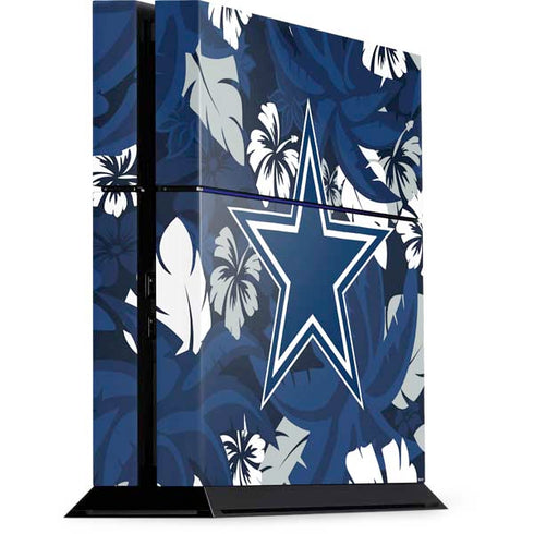 NFL Dallas Cowboys Tropical Print PS4 Console Skin