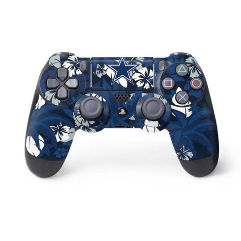 NFL Dallas Cowboys Tropical Print PS4 Controller Skin