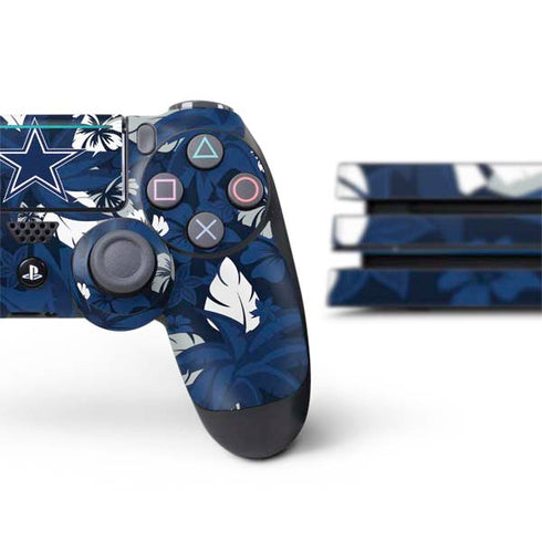 NFL Dallas Cowboys Tropical Print PS4 Pro Bundle Skin