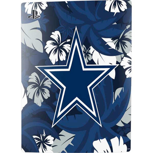 NFL Dallas Cowboys Tropical Print PS5 Digital Edition Console Skin