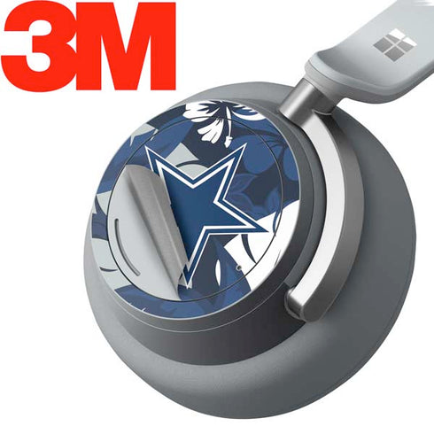 NFL Dallas Cowboys Tropical Print Surface Headphones Skin