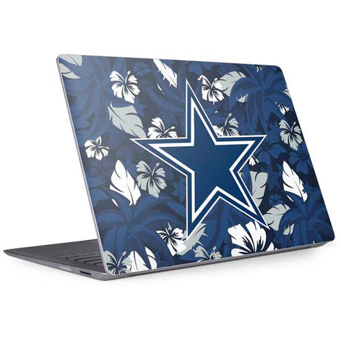 NFL Dallas Cowboys Tropical Print Surface Laptop 2 Skin