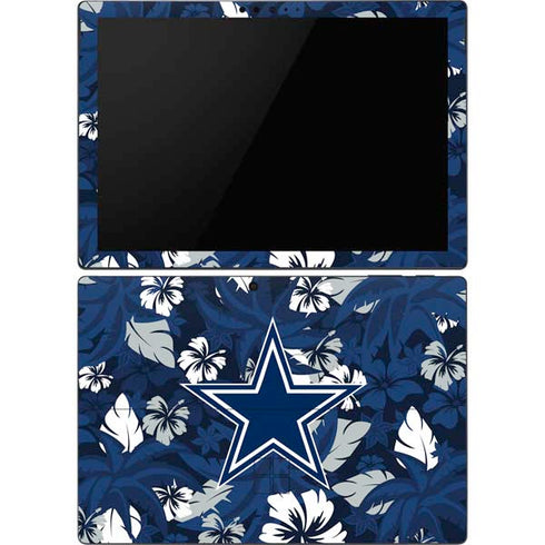 NFL Dallas Cowboys Tropical Print Surface Pro 6 Skin