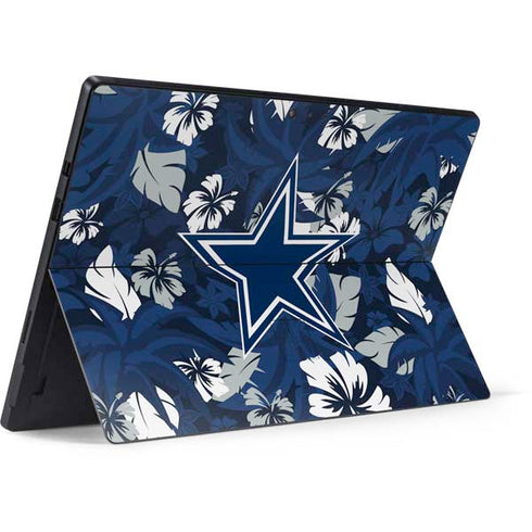 NFL Dallas Cowboys Tropical Print Surface Pro 6 Skin