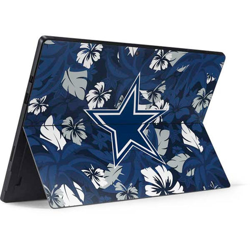 NFL Dallas Cowboys Tropical Print Surface Pro 7 Skin