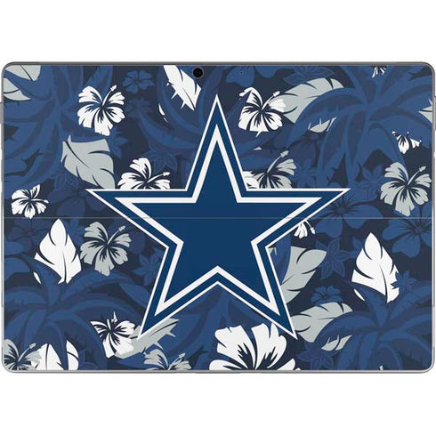 NFL Dallas Cowboys Tropical Print Surface Pro 8 Skin