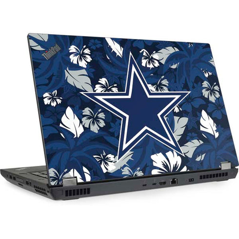NFL Dallas Cowboys Tropical Print Lenovo ThinkPad Skin