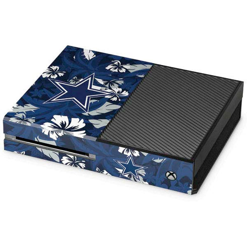 NFL Dallas Cowboys Tropical Print Xbox One Console Skin