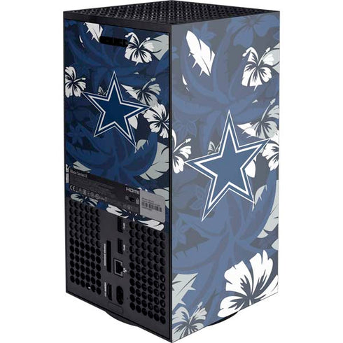 NFL Dallas Cowboys Tropical Print Xbox Series X Console Skin