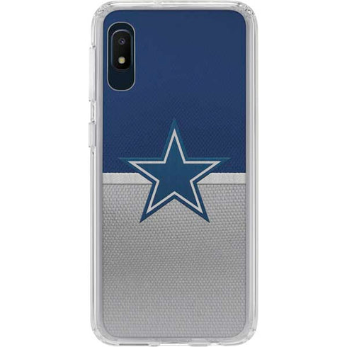 NFL Dallas Cowboys Vintage Galaxy A10e Clear Case