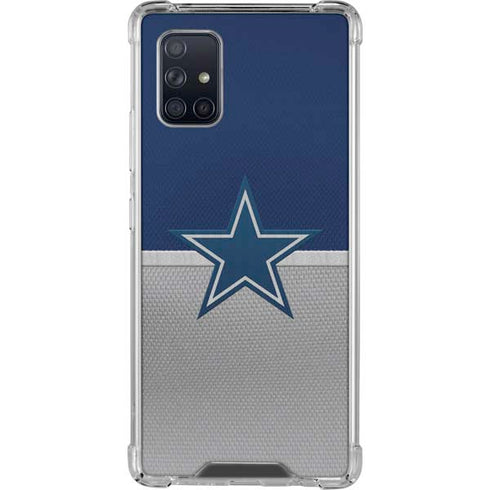 NFL Dallas Cowboys Vintage Galaxy A71 5G Clear Case