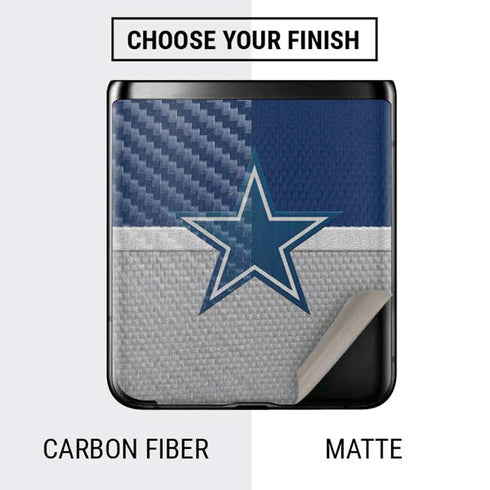NFL Dallas Cowboys Vintage Galaxy Z Flip Skin