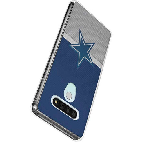 NFL Dallas Cowboys Vintage LG Stylo 6 Clear Case