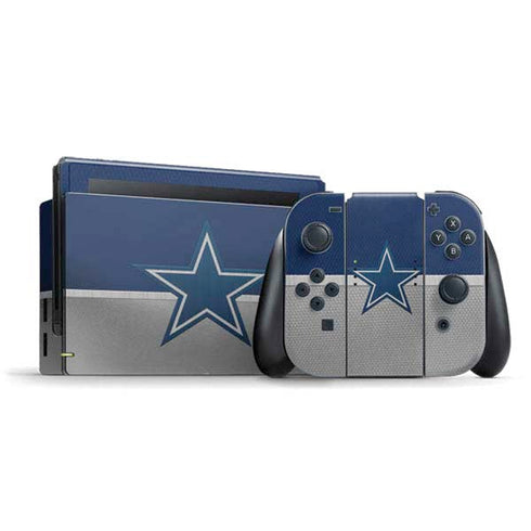 NFL Dallas Cowboys Vintage Nintendo Switch Bundle Skin