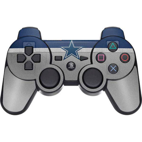 NFL Dallas Cowboys Vintage PS3 Dual Shock wireless controller Skin