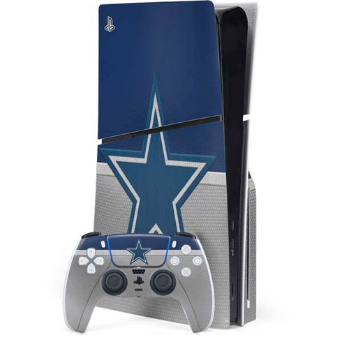 NFL Dallas Cowboys Vintage PS5 Slim Disk Bundle Skin