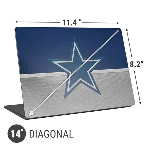 NFL Dallas Cowboys Vintage Universal Laptop 14in (11.4 x 8.2in) Skin