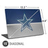 NFL Dallas Cowboys Vintage Universal Laptop 15in (12.2 x 8.8in) Skin