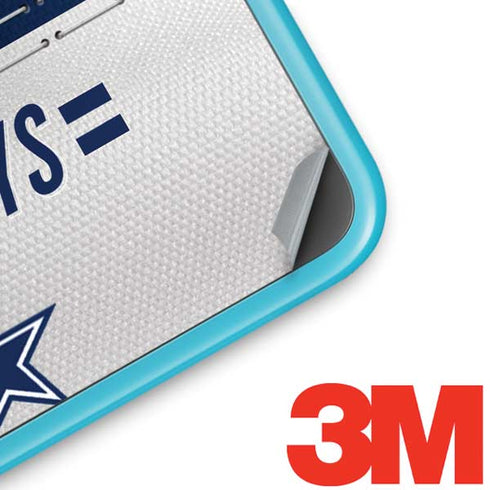 NFL Dallas Cowboys White Striped Nintendo 2DS XL (2017) Skin