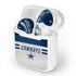 NFL Dallas Cowboys White Striped Apple AirPods Skin