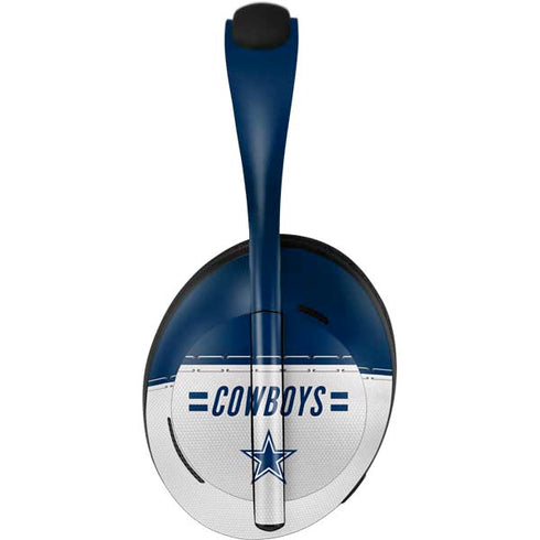 NFL Dallas Cowboys White Striped Bose Noise Cancelling Headphones 700 Skin
