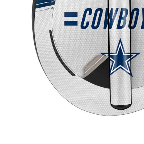 NFL Dallas Cowboys White Striped Bose Noise Cancelling Headphones 700 Skin