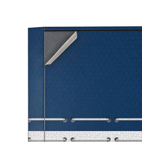 NFL Dallas Cowboys White Striped Corsair 4000D Tempered Glass Mid-Tower ATX Case Skin