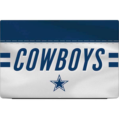 NFL Dallas Cowboys White Striped Dell Vostro Skin