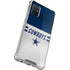NFL Dallas Cowboys White Striped Galaxy A51 5G Clear Case