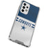 NFL Dallas Cowboys White Striped Galaxy A53 5G Clear Case