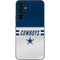 NFL Dallas Cowboys White Striped Galaxy A54 5G Skin