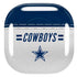 NFL Dallas Cowboys White Striped Galaxy Buds Pro Skin