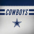 NFL Dallas Cowboys White Striped Galaxy Note 8 Skin